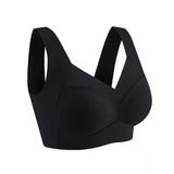 INTIMO SECRETS 2PCS Lace Sport Bras Plus Size Seamless Bra Bralette Backless Lady Brassiere Vest Female Gather Shock-Proof Wireless L-3XL