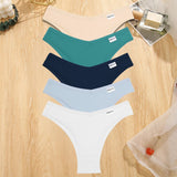 INTIMO SECRETS 5-Pack V-Waist Brazilian Thongs – Women’s Cotton Panties