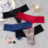 INTIMO SECRETS Women’s G-String – Transparent Seamless Thong Underwear