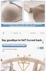 INTIMO SECRETS Plus Size Front Buckle Push-Up Bra – Adjustable & Comfortable