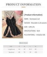 Off Shoulder Ultra Short Sexy Bras Pajamas Home Dresses Night Shirts Sexi Women's Nightgown Silk Lingerie See Through Dress