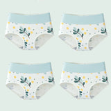 INTIMO SECRETS 4PCS High Waist Cotton Panties – Plus Size Women’s Lingerie