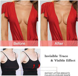 2pcs Silicone Nipple Cover Lift Up Bra Sticker Adhesive Invisible Bra Breast Pasty Women Chest Petals Reusable Strapless Bras