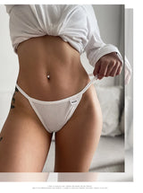 INTIMO SECRETS Cotton Thong – Sexy Low-Waist G-String Underwear for Women