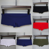 Sexy Mens Ice Silk Sheer See Through Briefs Underwear Solid Color Elastic Shorts Trunks Man Low Rise Breathable Underpants