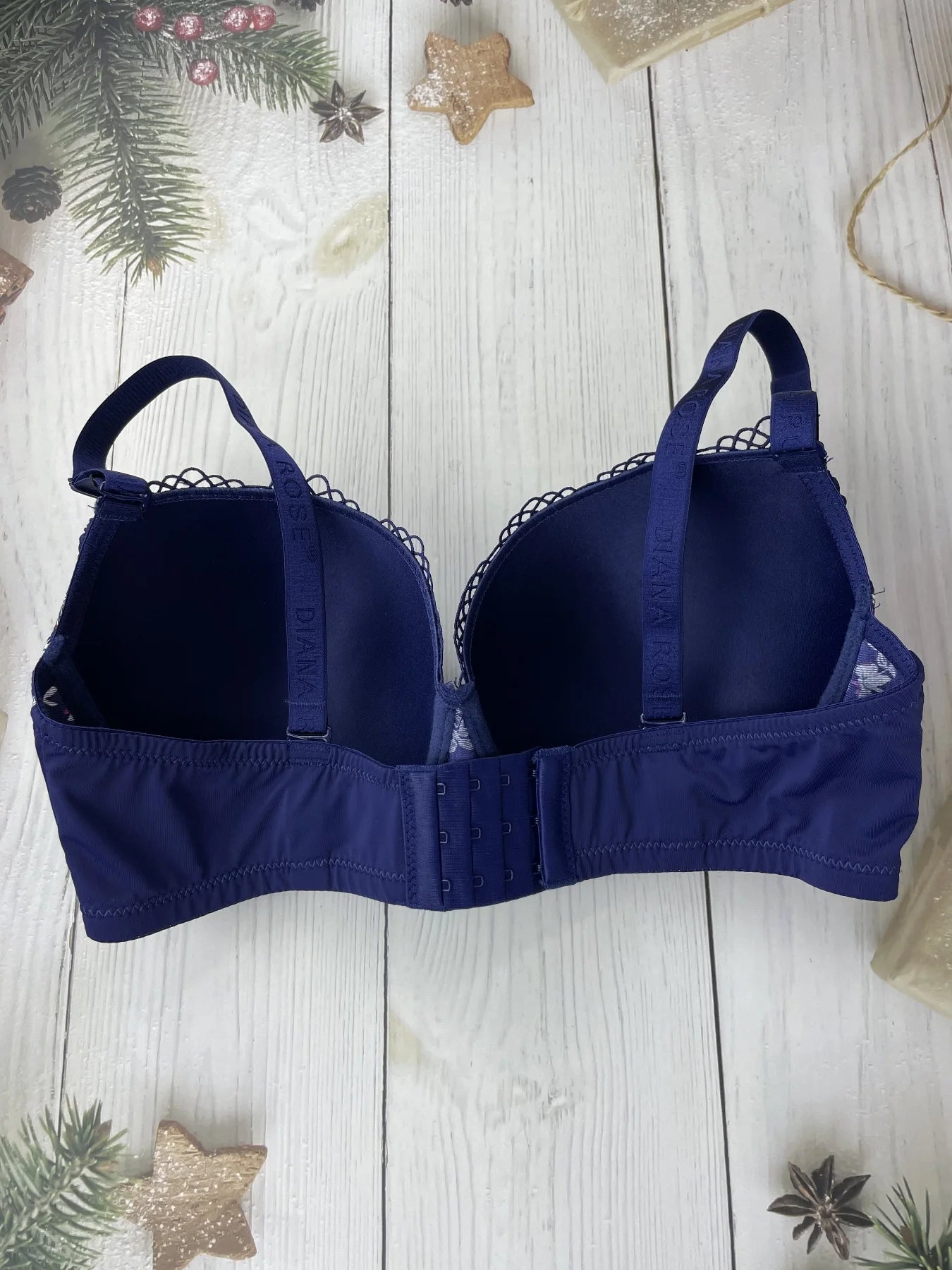 INTIMO SECRETS Diana Rose Underwire Bra – C/D/E Cup, Anti-Sag