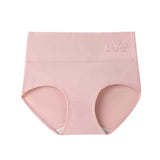 Plus Size M-5XL 4Pcs/Set High Waist Cotton Panties Women Body Shaper Underwear Soft Print Girls Briefs Slimming Female Lingerie