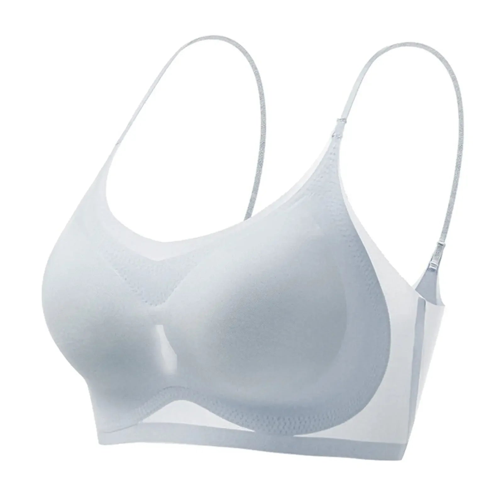 INTIMO SECRETS Push Up Ice Silk Bra – Seamless Wireless Cooling Bralette