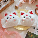 INTIMO SECRETS Japanese-Style Plush Bra – Cozy Winter Lingerie, No Underwire