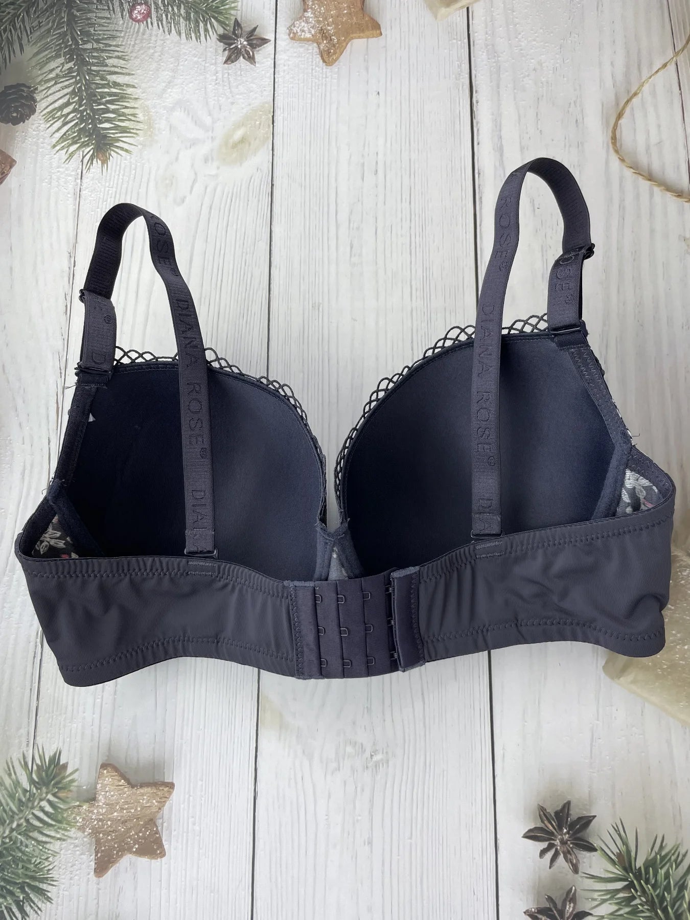 INTIMO SECRETS Diana Rose Underwire Bra – C/D/E Cup, Anti-Sag