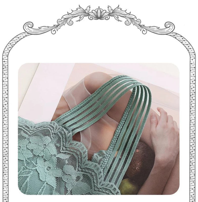 INTIMO SECRETS Women’s Plus-Size Lace Lounge Bra – Quick-Dry, Stretch, Solid Color