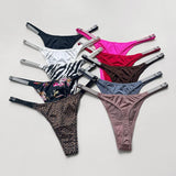 INTIMO SECRETS Sexy Rhinestone Low-Rise Thong for Women