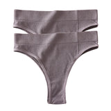 INTIMO SECRETS 2PCS Sexy Thongs – Seamless G-String Underwear for Women