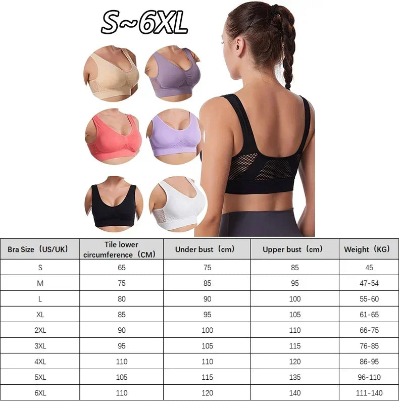 INTIMO SECRETS Women’s Seamless Push-Up Sports Bra – Breathable Active Corset