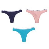 INTIMO SECRETS Cotton Soft Thong – Seamless Low-Rise Underwear for Women