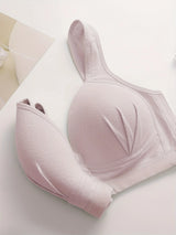 INTIMO SECRETS Comfortable Wireless Cotton Bra – Breathable Lightly Padded Floral