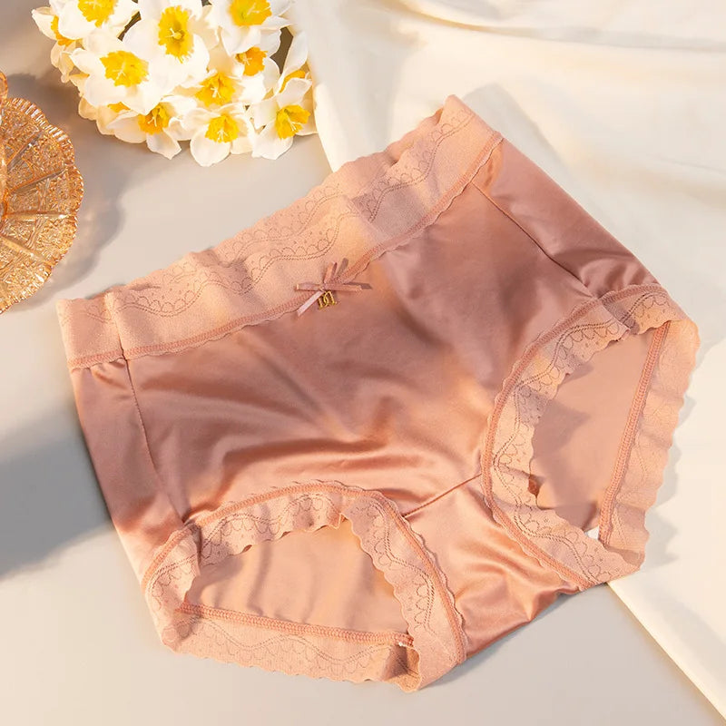 INTIMO SECRETS Women’s Lace Panties – Plus Size High Waist Sexy Lingerie M-XL