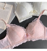 INTIMO SECRETS Japanese Push-Up Bra – Lace Enhancer Wire-Free Lift Bralette