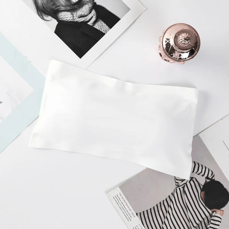 One Piece Seamless Bra Tops Women Invisible Bra Strapless Underwear Bustier Breathable Sexy Push Up Bra Bandeau Intimates