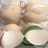 INTIMO SECRETS Mango-Shaped Silicone Nipple Covers – Self-Adhesive Invisible Push-Up Strapless Bra