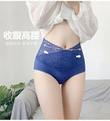 INTIMO SECRETS Women’s High-Waist Lace Cotton Panties – Comfortable & Sexy