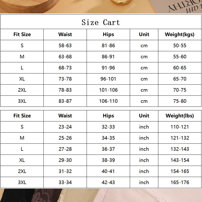 INTIMO SECRETS Seamless High Waist Panties – Plus Size Women’s Shapewear