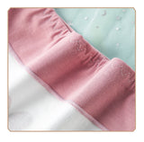 Plus Size 4Pcs Cotton Women's Panties High Waist Underwear Print Ladies Briefs Slim Unswepants Breathable Sexy Ladies Lingerie