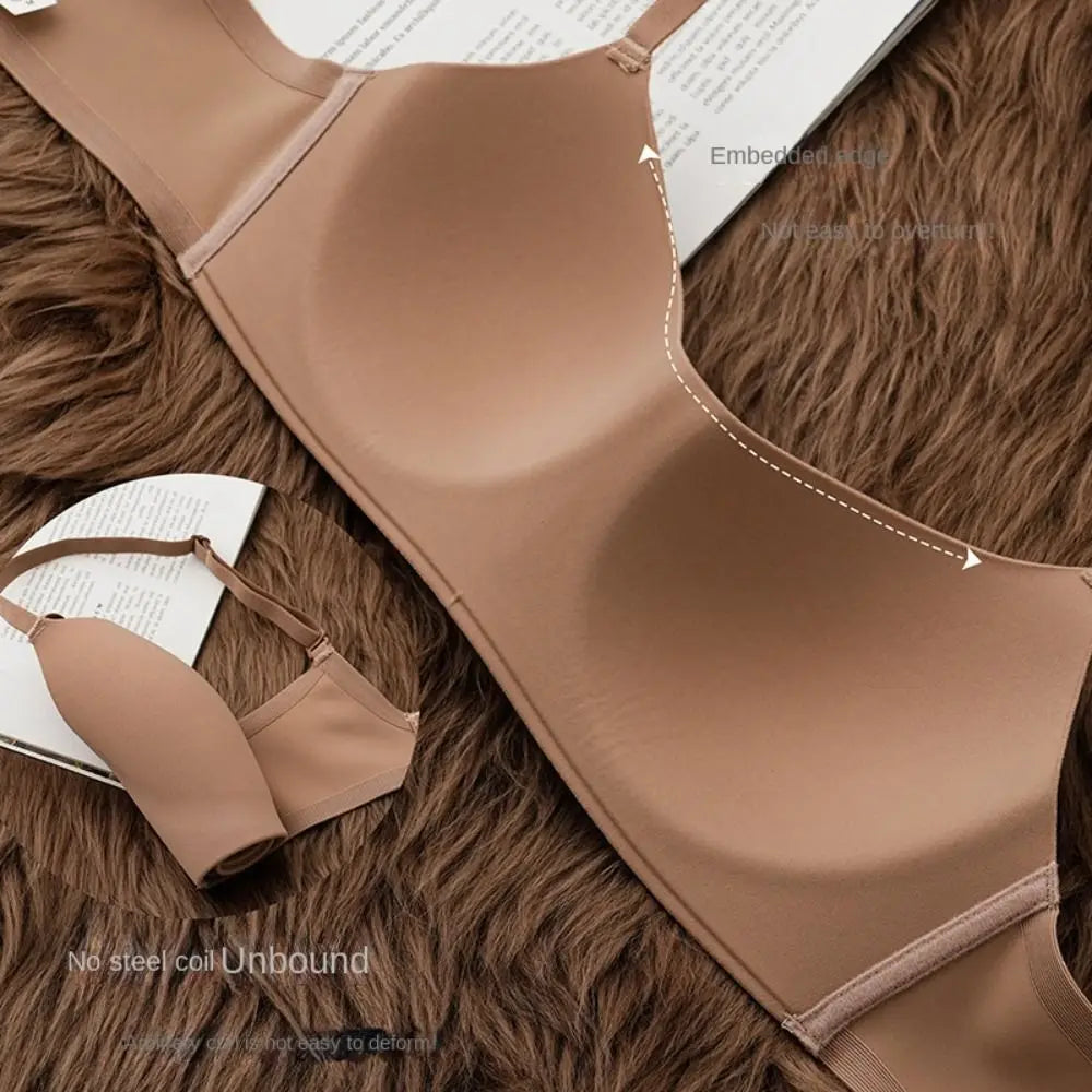 INTIMO SECRETS One-Piece Seamless Push Up Bra – Wireless Comfort Lingerie