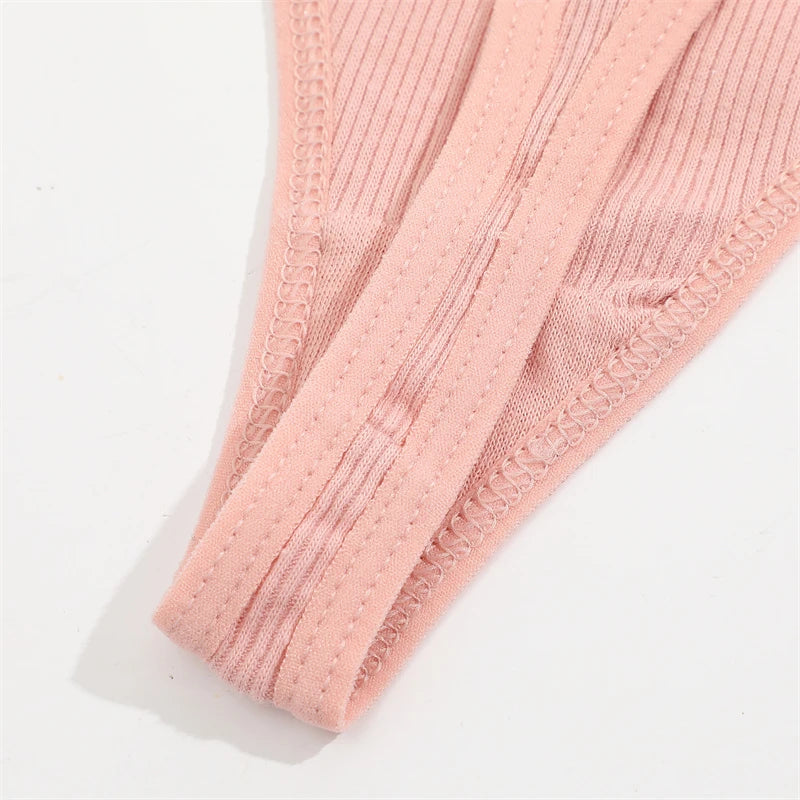 INTIMO SECRETS Cotton Lace G-String – Sexy Women’s Thong Panties S-XL