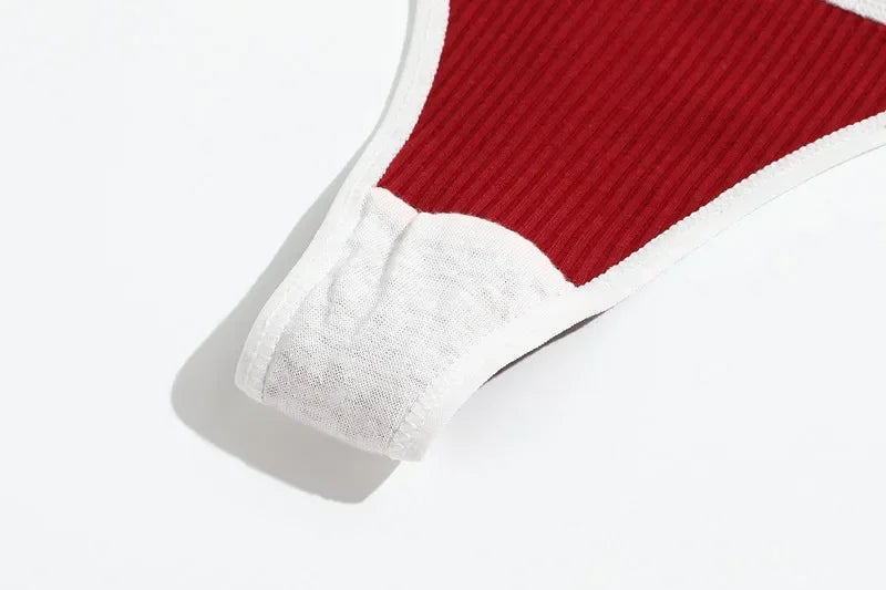 INTIMO SECREST Seamless Ribbed Cotton Thong Panties for Women