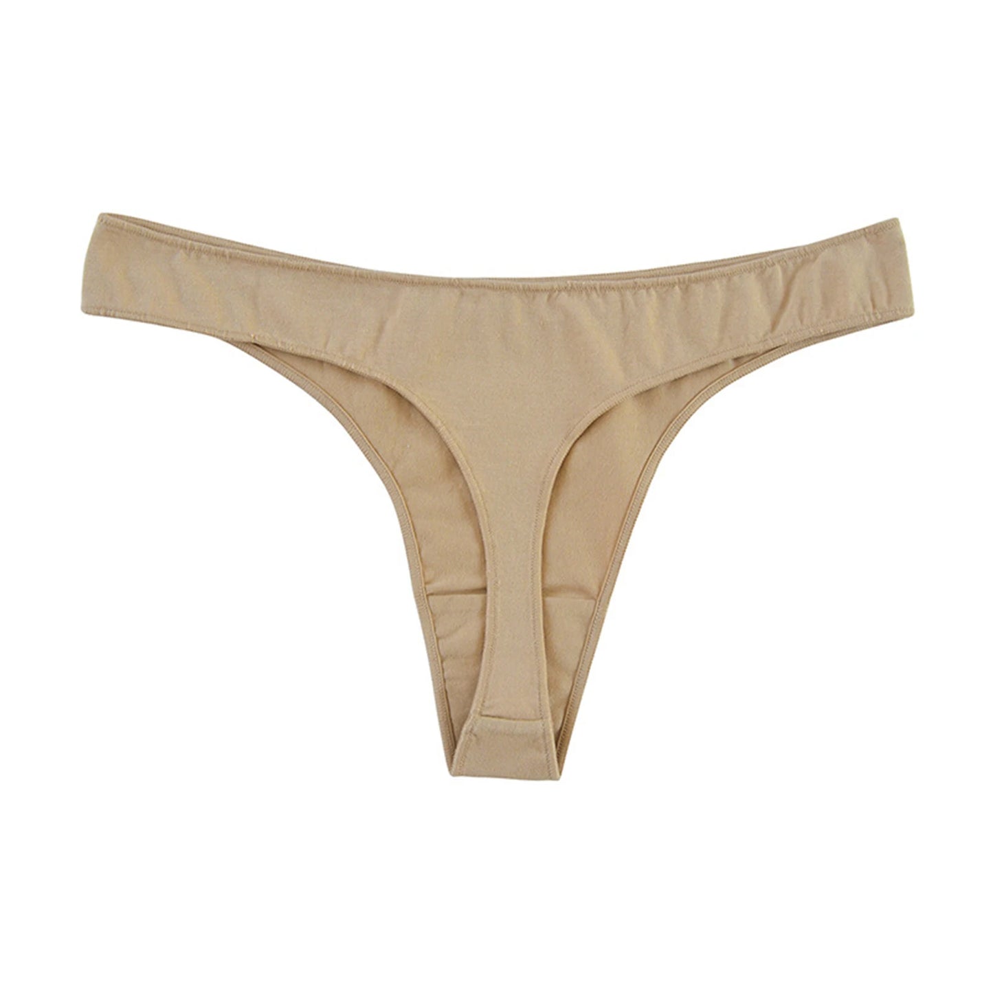 INTIMO SECRETS Plus Size Mid-Waist Thong Panties