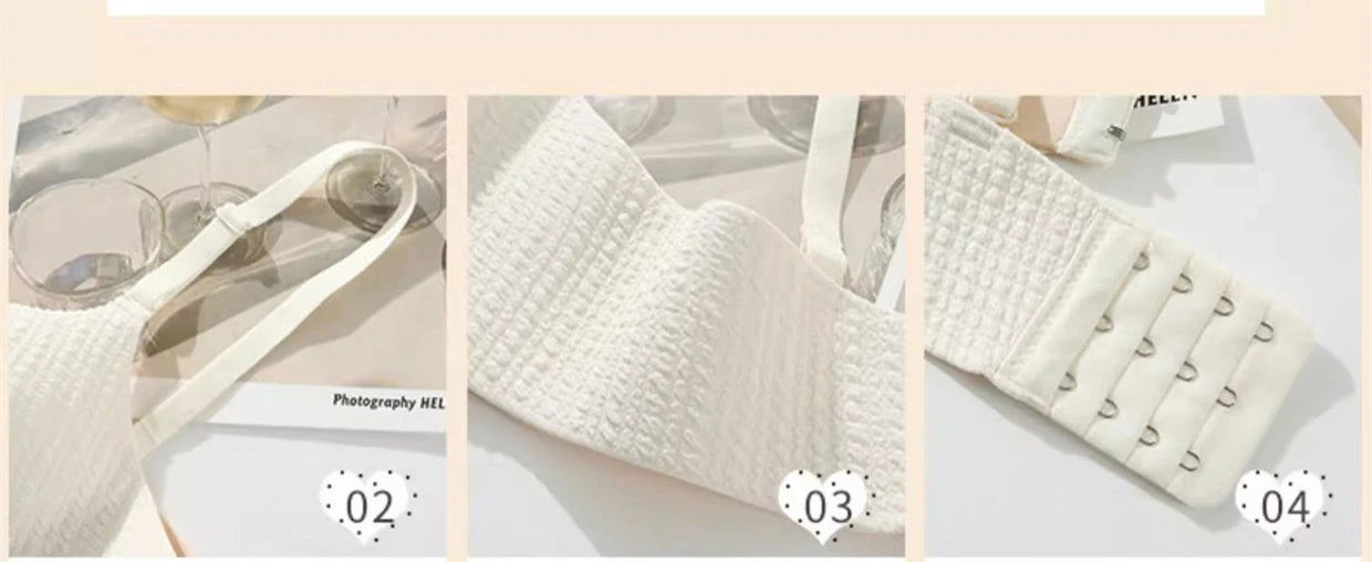 Seamless Underwear for Women with Small Breasts, Push-up Bras That Enhance The Appearance of Large Breasts Without Underwires