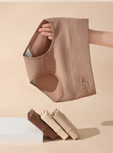 INTIMO SECRETS 4PCS High Waist Cotton Panties – Plus Size Women’s Lingerie 4XL