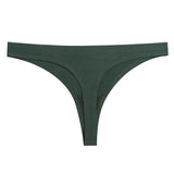 INTIMO SECRETS 3PCS Silk Satin Thongs – Seamless Sexy G-String Underwear for Women