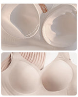 INTIMO SECRETS Plus Size Seamless Push-Up Bra – Wireless Padded Bralette (M-5XL)