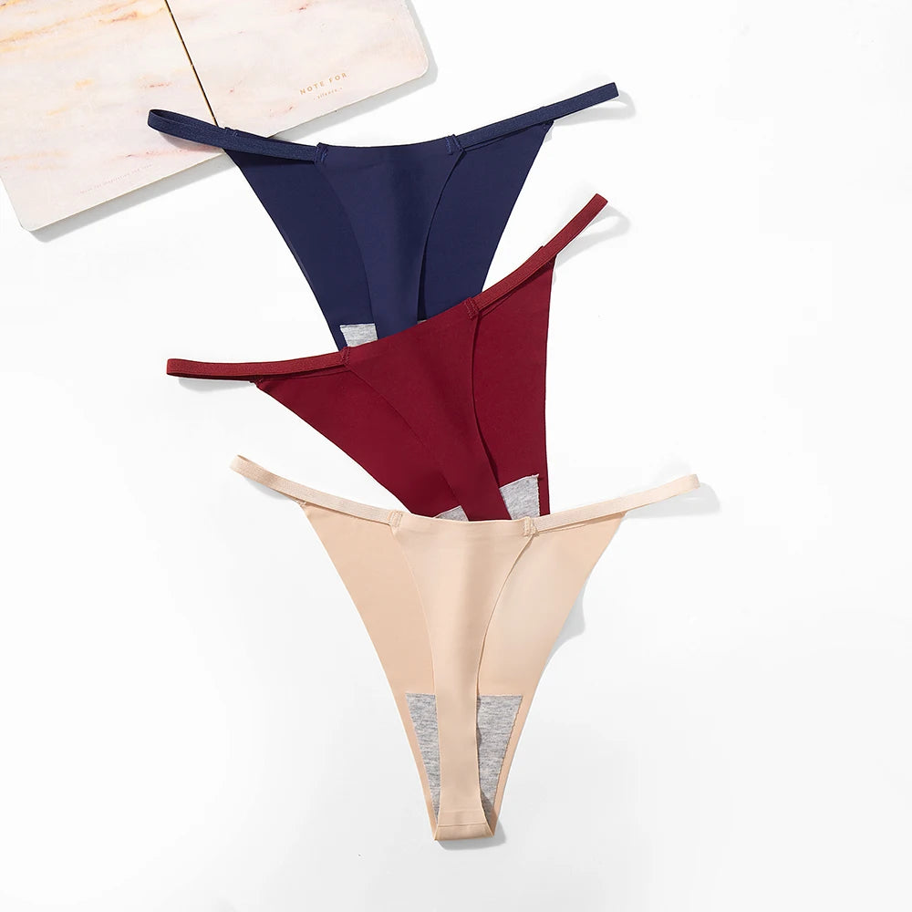 INTIMO SECRETS Women’s Seamless Thong – Sexy Bikini G-String Underwear XXL Plus Size