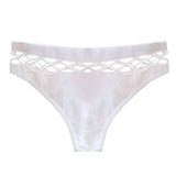 INTIMO SECRETS Women’s Hollow-Out Seamless G-String – Sexy Mid-Waist Panties