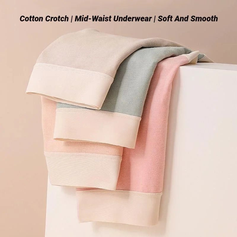 Women'S Modal Panties Seamless Underwear Cotton Breathable Female Underpants Girls Briefs Plus Size Sexy Intimates Lingerie