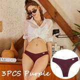 3PCS/Set Brazilian Underwear Women Panties Waffle Cotton Panties FINETOO Female Underwear Briefs Intimates Women Lingerie S-XL