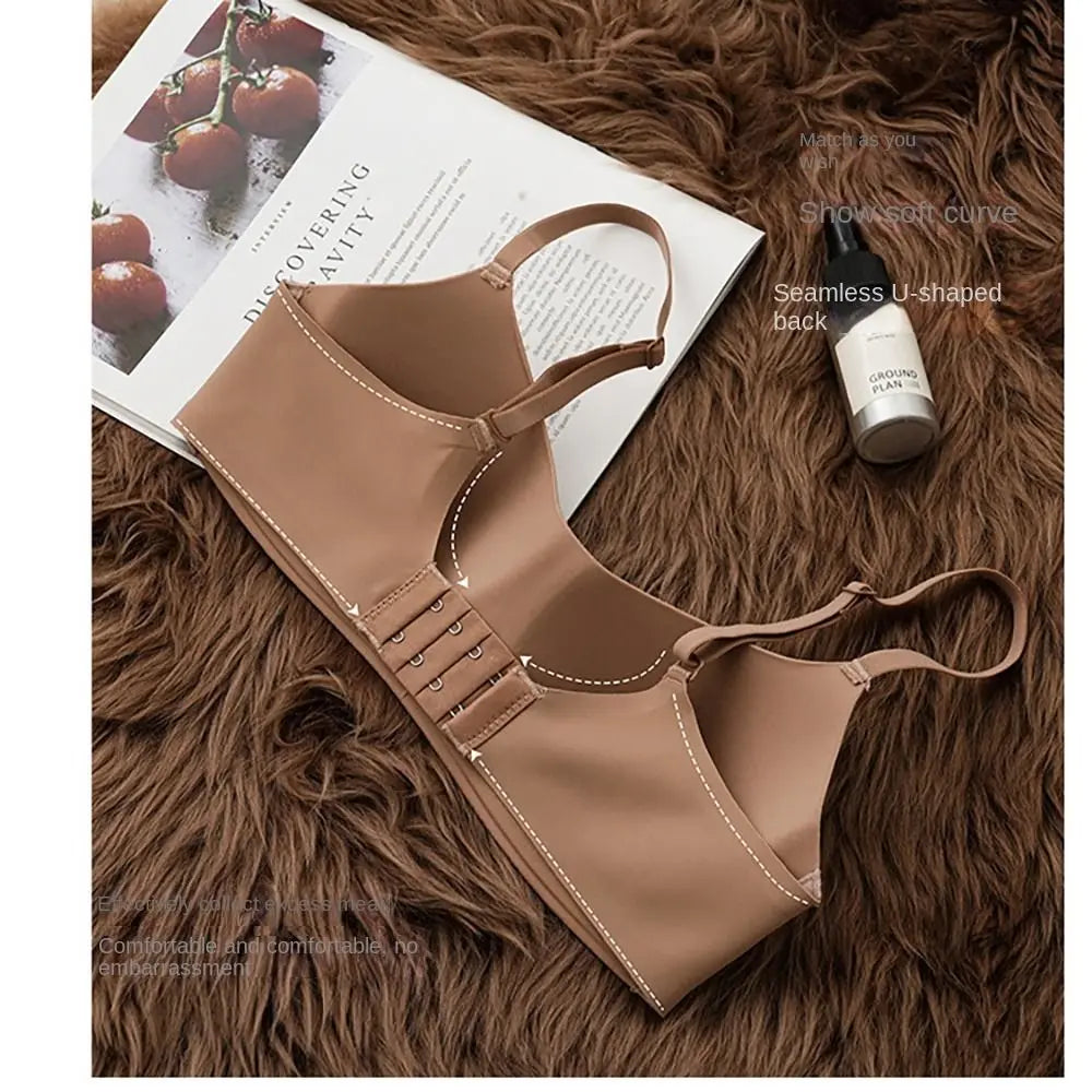 INTIMO SECRETS One-Piece Seamless Push Up Bra – Wireless Comfort Lingerie