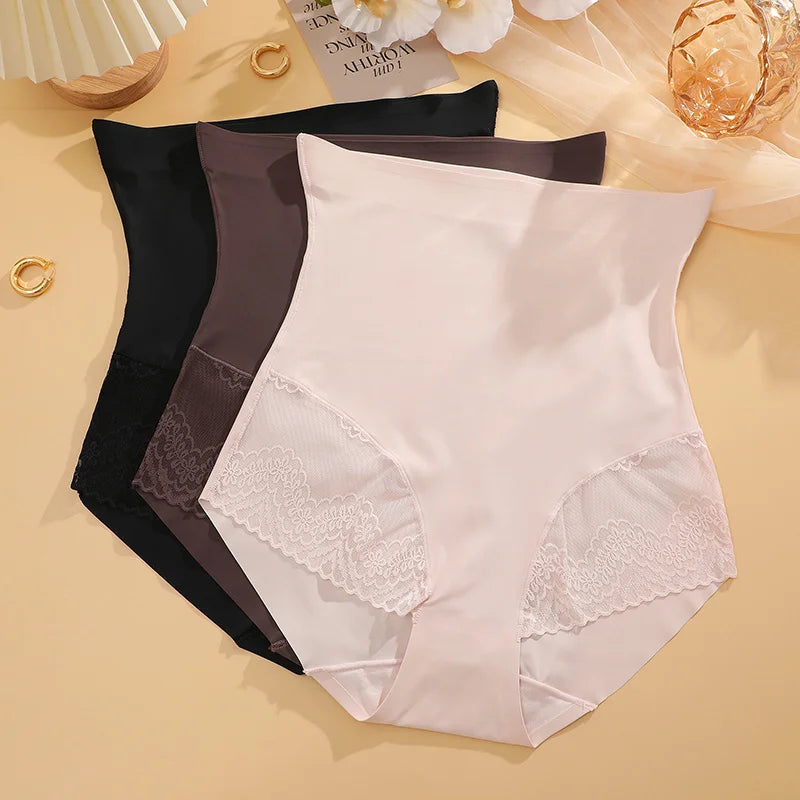 INTIMO SECRETS Seamless High Waist Panties – Plus Size Women’s Shapewear