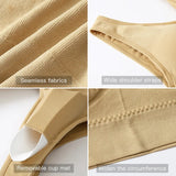 INTIMO SECRETS Women’s Seamless Wireless Yoga Bra – Breathable Push-Up Sports Vest