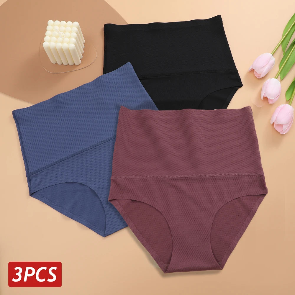 INTIMO SECRETS Women’s Seamless High-Rise Shapewear Briefs – Slimming & Breathable