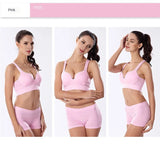 INTIMO SECRETS Women’s Yoga & Fitness Bra – 3D Cup, No Steel Ring