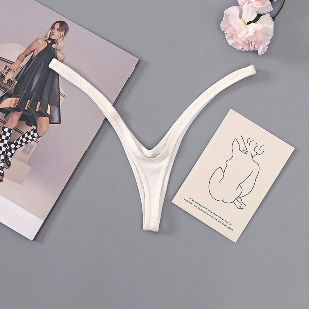 INTIMO SECRETS Women’s G-String Panties – Low Waist T-Back Thong