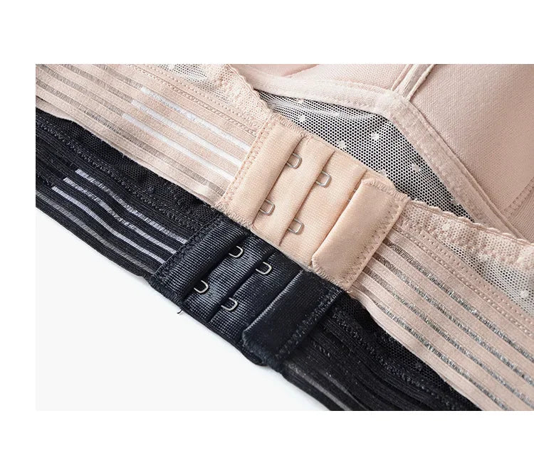 INTIMO SECRETS U-Shaped Backless Lace Bra – Wireless Invisible Lingerie