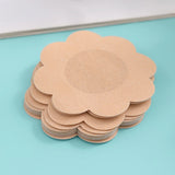 100PC Cloth Nipple Cover Teat Hide Women Disposable Nipple Pasties Piece Breast Petals Invisible Bra Padding Chest Sticker Patch