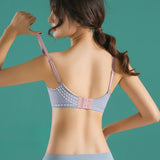 BH No Trace Top Women's Underwear No Steel Ring Pure Desire Comfortable Upper Support Sling Adjustable Beauty Back Bra for women