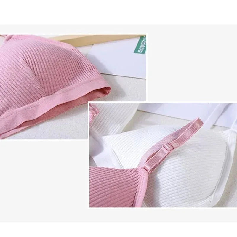 INTIMO SECRETS Women’s Triangle Cup Yoga Sports Bra – Adjustable Beauty Back Vest