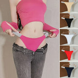 INTIMO SECRETS Women’s Low-Waist Rhinestone Letter G-String Thong